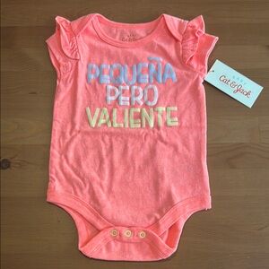 Cat & Jack Pink Bodysuit One Piece